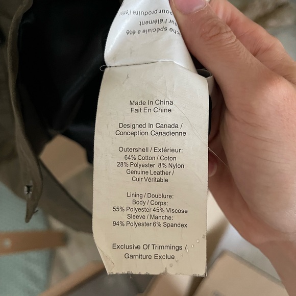 Genuine Lambs leather fall utility jacket - Danier Leather - Picture 4 of 6